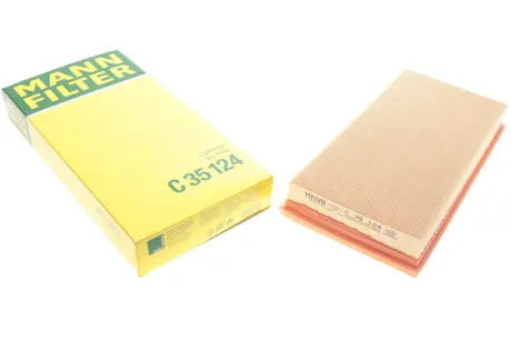 Фільтр повітряний на Mitsubishi Carisma 1300 B48A20E -FILTER MANN C35124