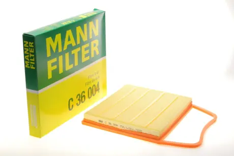 Фільтр повітряний BMW 1 (E81 E82 E87 E88) 135i E82 E88 N54B30A, N55B30A -FILTER MANN C36004