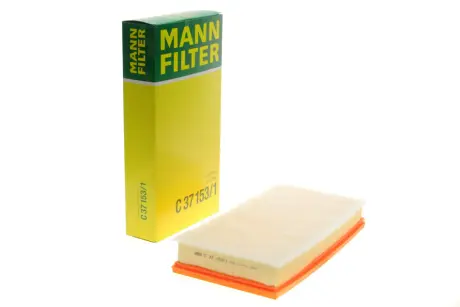Фільтр повітряний двигуна Audi A3 (8L) 1.6 AVU BFQ -FILTER MANN C371531