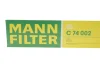 ФІЛЬТР ПОВІТРЯНИЙ MANN C74002 (фото 2)