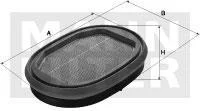 Фільтр повітряний CATERPILLAR 312BL, 312D2, 317N, 318E, 420 D, 420E, 426 C, 428 D, 428 D NF, 430 D, 430 E, 432 D, 434 E, 436 C, 438 D, 442 D, 450 E, 914 G, BG225C, CB534C, CP323C, CP433C CF 2550/1 MANN CF25501