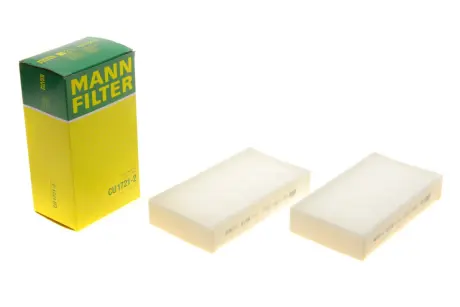 Фільтр салону на BMW X3 (F25) 18d F25 B47D20A -FILTER MANN CU17212