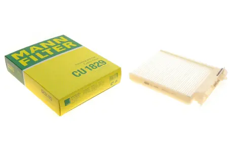 Фільтр салону Renault Clio 05-14/Duster 10-18/Logan 04-/Nissan Micra 03-10/Note 06-13/Almera 12- -FILTER MANN CU 1829