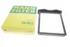Фільтр салону на Land Rover Freelander I (L314) 1.8i L314 18K4F -FILTER MANN CU2423 (фото 2)