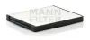 Фільтр салону HYUNDAI Terracan 2.5TD HP D4BH -FILTER MANN CU2441 (фото 1)