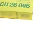 Фільтр салону SEAT Mii 1.0 KF1 CHYB -FILTER MANN CU26006 (фото 4)