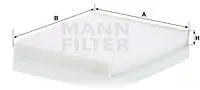 Фільтр салону LYNK&CO LYNK&CO01 1.5HEV JLH3G15TB -FILTER MANN CU29010