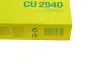 Фільтр салону Citroen C2 03-10/C3 01-/C4/Peugeot 1007 04-/307 01-/308 07-14/408 11- -FILTER MANN CU 2940 (фото 5)