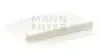 Фільтр салону FORD Bantam 1.3 A9JD -FILTER MANN CU3554 (фото 1)