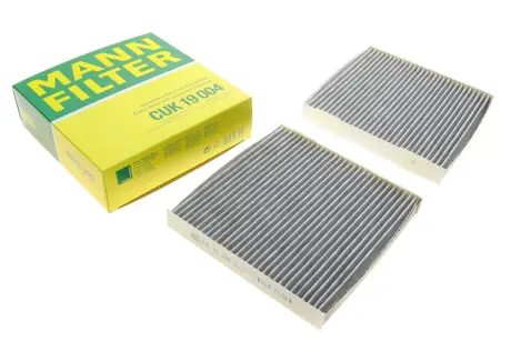 Фільтр салону BMW X3 (F25) 10-/X4 (F26) 14-18 (к-кт 2шт.) (вугільний) -FILTER MANN CUK 19 004