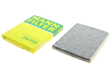 Фільтр салону Ford Fiesta 1.0-1.6TDCI 08- (вугільний) -FILTER MANN CUK 2436