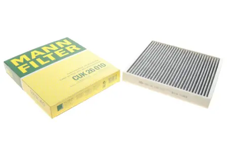 Фільтр салону Skoda Fabia/Roomster/VW Polo 99-10 (вугільний) -FILTER MANN CUK 26 010