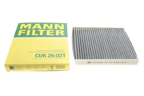 Фільтр салону на AUDI A1 (GB) 25 TFSI 1.0 GB DKLA, DLAC -FILTER MANN CUK26021