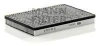 Фільтр салону вугільний VW(VOLKSWAGEN) PassatB3B4(3A25,35I) 1.6 AEK,AFT -FILTER MANN CUK2672