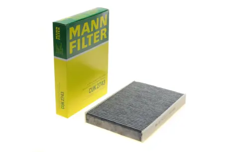 Повітряний фільтр салону -FILTER MANN CUK 2743