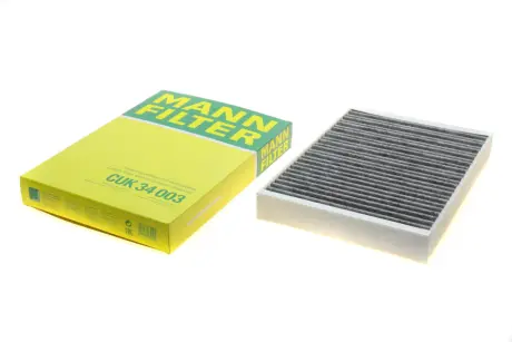Фільтр салону Volvo S90 II/V60 II/V 90 II/XC 60 II/XC 90 II 14-(вугільний) -FILTER MANN CUK 34 003