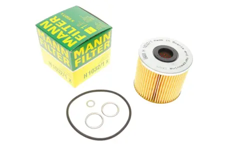 Фільтр оливний AUDI A8(4D) 3.7 AEWAKJ -FILTER MANN H10321X