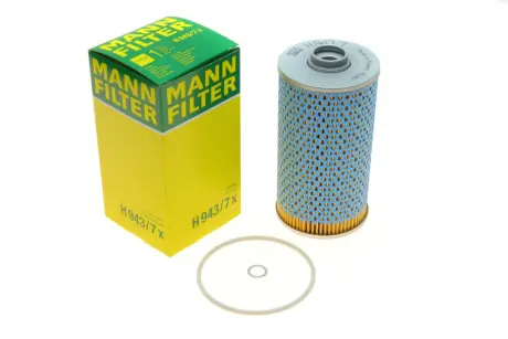Фільтр оливи -FILTER MANN H 943/7X
