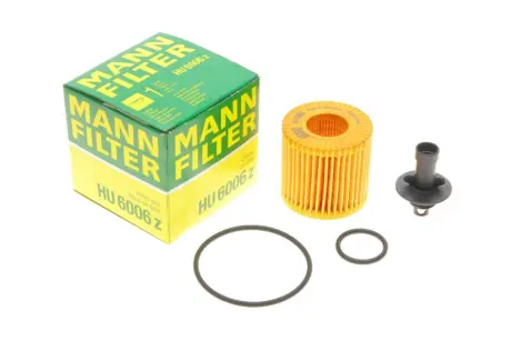 Фільтр масляний Toyota Rav4/Avensis/Land Cruiser 1.6i-2.8D 08- -FILTER MANN HU 6006 Z
