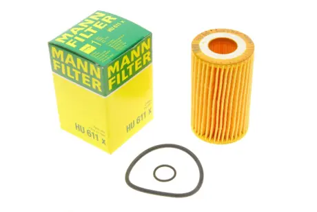 Фільтр оливний RENAULT ClioIIClioIICampusClioSymbol 1.0 D7D -FILTER MANN HU611X