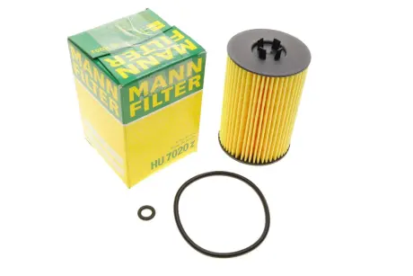 Фільтр масляний Audi/Seat/Skoda/VW 1.2/1.6D/2.0D 08- -FILTER MANN HU 7020 Z