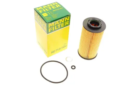 Фільтр масляний Hyundai Accent/i30/Elantra 1.1/1.5/1.6CRDi 05- -FILTER MANN HU 712/10 X