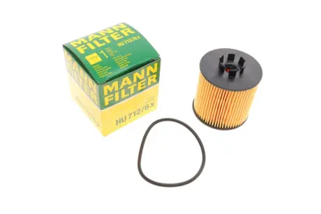 Фільтр масляний VW Golf/Passat B6/Skoda Octavia 1.4/1.6 FSI -FILTER MANN HU 712/6 X