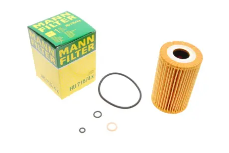 Фильтр масла FILTER MANN HU 715/4X