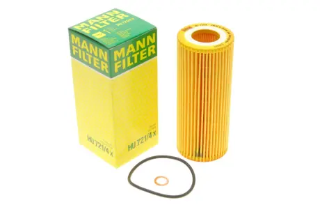 Фільтр масляний BMW 3 (E46/E90) /5 (E60/E61)/7 (E65-67) 2.5-3.5d M57 D30 -FILTER MANN HU 721/4 X