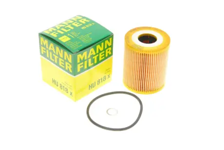Фільтр масляний BMW 3 (E46)/5 (E39)/7 (E38) 3.0D 94-07 (M57) -FILTER MANN HU 818 X
