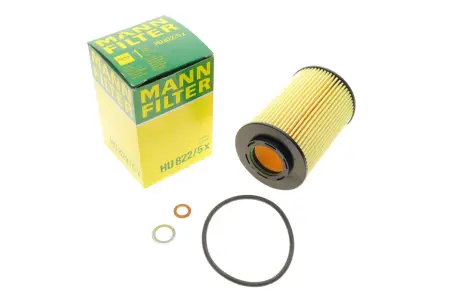 Фільтр масляний Hyundai Tucson/Kia Sportage 2.0 CRDi 06- -FILTER MANN HU 822/5 X