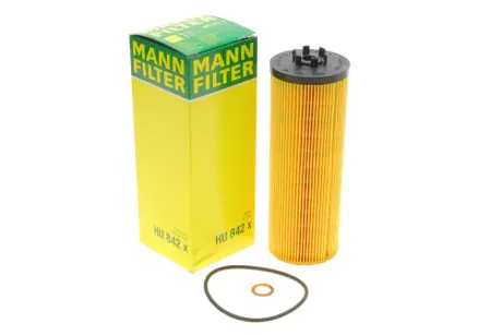 Фільтр масляний VW Passat/Audi A4/A6 2.5 TDI 97-05 -FILTER MANN HU 842 X