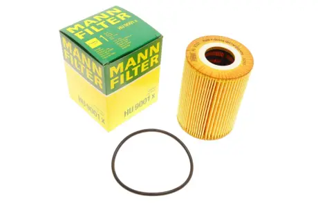 Фільтр масляний Porsche Cayenne 4.8/911 3.0-3.8 06- -FILTER MANN HU 9001 X