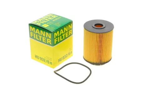 Фільтр масляний Audi A6/A8/VW Passat/T4/T5 2.8-4.2 VR6 03-09 -FILTER MANN HU 932/6 N