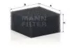 Сепаратор повітряно-масляний FORD Focus C-Max 1.6 Duratec -FILTER MANN LC5006 (фото 1)