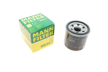 Фільтр масляний Honda CB/CBF/CBR/CTX/GL/NC/Kawasaki GPZ/GTR/Ninja/Yamaha XJ/YZF -FILTER MANN MW 64/1