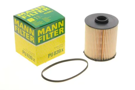 Фільтр паливний MB C-class (W202)/M-class (W163) 2.1D-3.2 97-05 OM611/612/613 -FILTER MANN PU 839 X