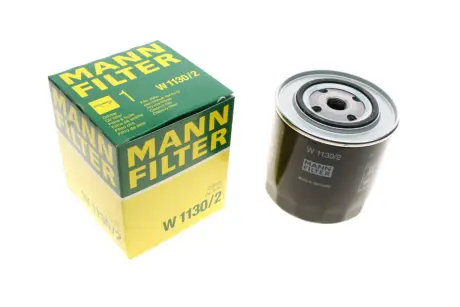 Фільтр масляний Audi 100 2.5TDI 93-94/Audi A6 2.5TDI АКПП 94-97 -FILTER MANN W 1130/2