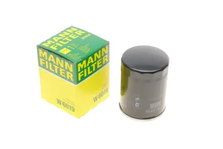 Фільтр масляний Subaru Forester 2.0/2.5 08-/Impreza 1.6/2.0 13-/Outback 2.5 13-/Legacy 2.0/2.5 09-14 -FILTER MANN W 6019