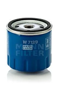 Масляний фільтр -FILTER MANN W712/9