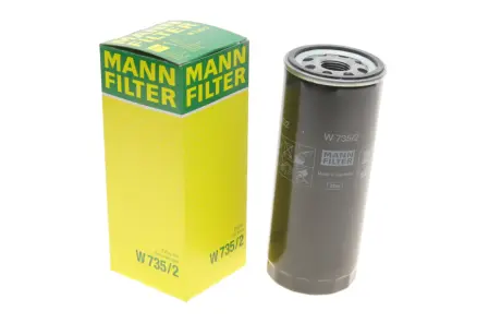 Фільтр оливний на AUDI A6 (4BC5) 3.7 AQG -FILTER MANN W7352