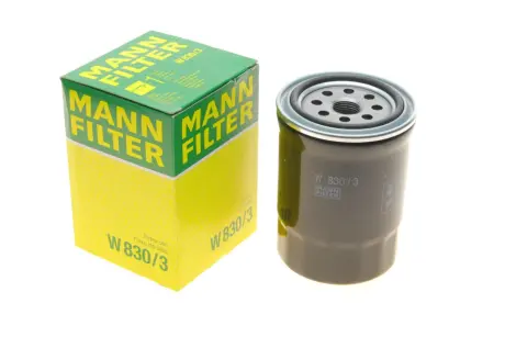 Фільтр оливи -FILTER MANN W 830/3