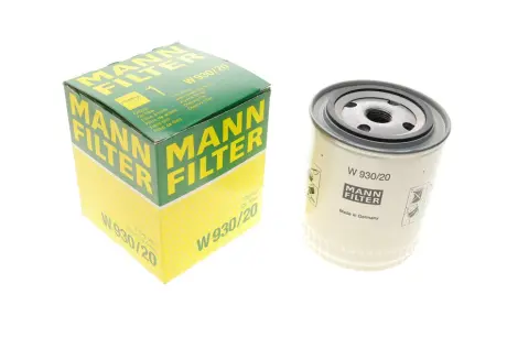 Фільтр масляний Land Rover Discovery89-04/Range Rover 85-02 -FILTER MANN W 930/20