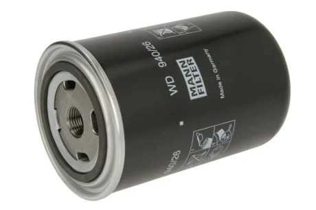 Масляний фільтр (фільтр, що вгвинчується) WD 940/26 MANN WD94026
