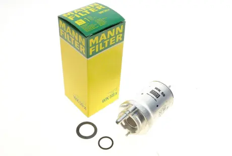 Фільтр паливний бензиновий AUDI A2(8Z) 1.4 AUA,BBY -FILTER MANN WK59X