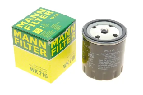 Фільтр палива -FILTER MANN WK 716