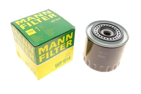 Фільтр масляний Renault Espace/Laguna/Safrane 2.2 D 93-01 -FILTER MANN WP 914