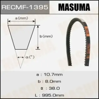 Ремінь клиновий MASUMA 1395