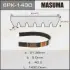 Ремінь полікліновий (6PK-1430) MASUMA 6PK1430 (фото 1)