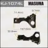 Кронштейн бампера переднього лівий Toyota Corolla (02-07) (KJ-1074L) MASUMA KJ1074L (фото 1)